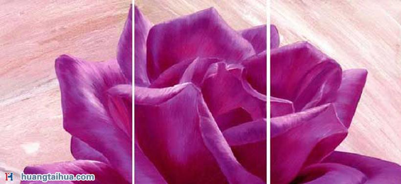花卉画,花卉画图片,紫色玫瑰